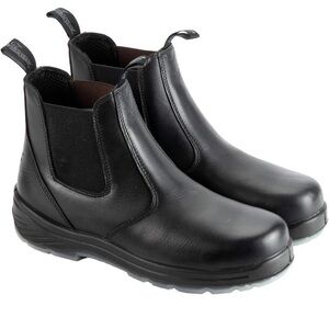 Thorogood 6” Slip On Station Boots-Leather-Non Slip-ASTM Men 6.5 Women 8.5